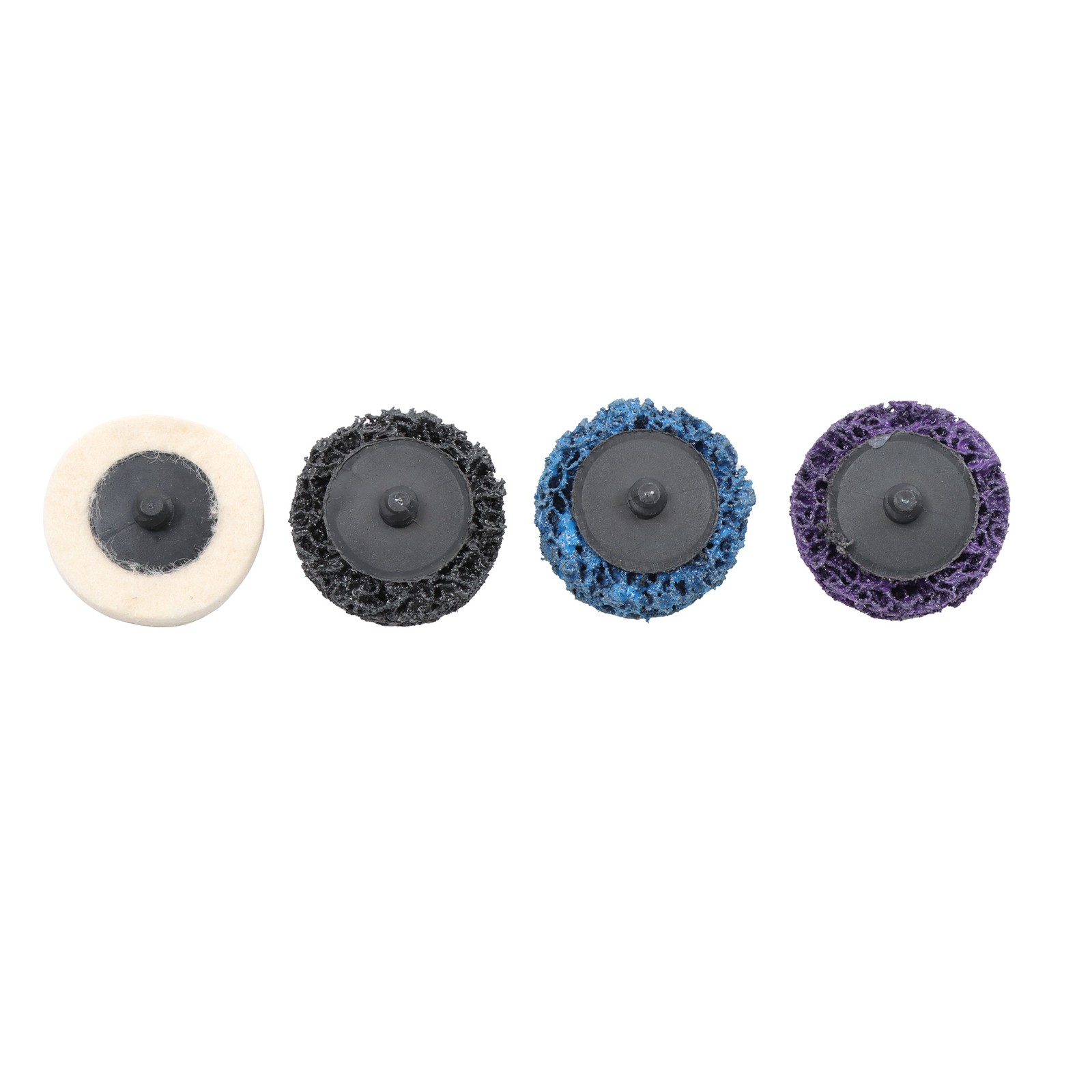 Sanding Disc Set 40-240 Grit 1/4 Shank for Drill Die Grinder 104Pcs 2″