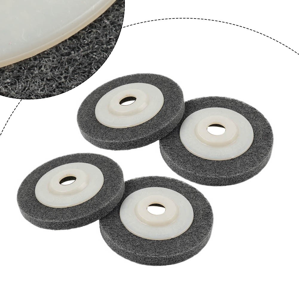 4″ 100mm Nylon Fiber Buffing Wheel Polishing Disc Abrasive Pad for Angle Grinder