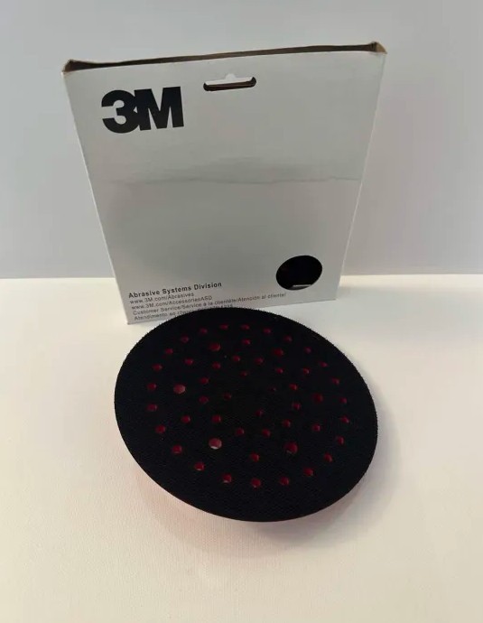 [6 IN] [20356] 3M HOOKIT CLEAN SANDING LOW PROFILE DISC PAD – 12000 RPM