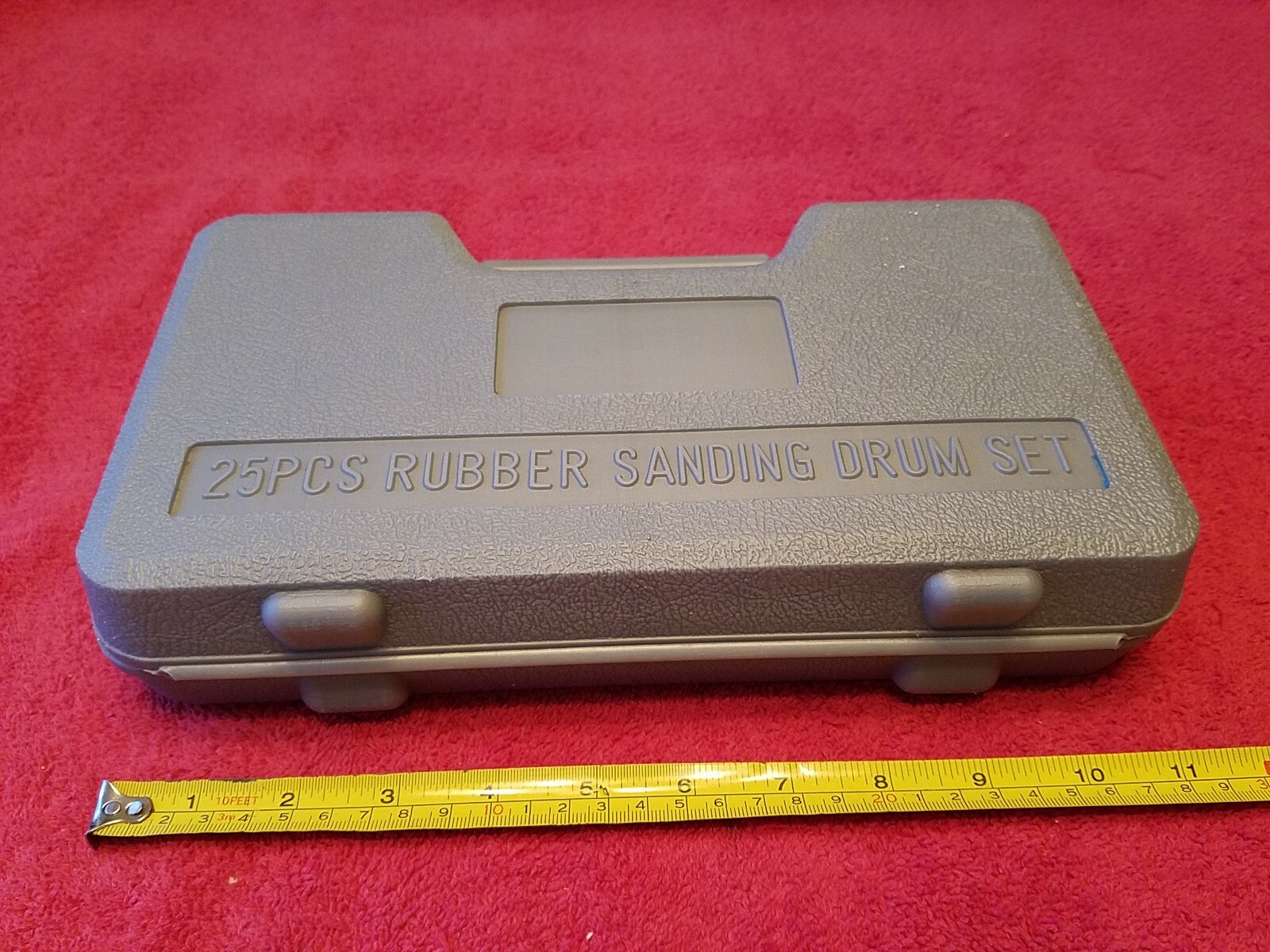 RUBBER SANDING DRUM SET IN CASE