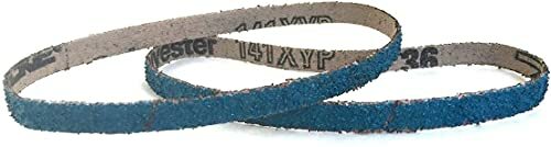 Starcke Premium 3/8 x 13 Inch Sanding Air File Narrow Belts Zirconia