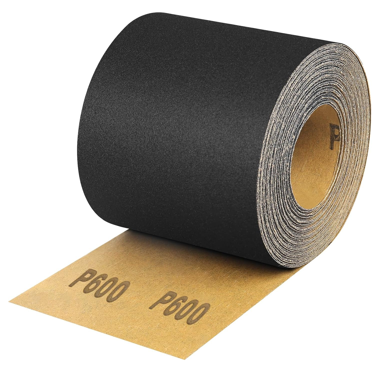 600 Grit Sandpaper Roll, 3-2/3″ Wide 11 Yard Wet Dry Silicon Carbide Longboard S