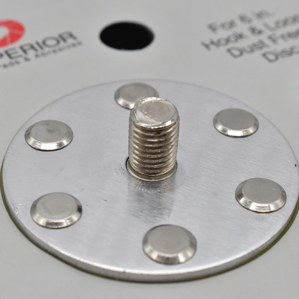 Random Orbit Sander Hook & Loop 6″ Pad 6 holes rep Porter Cable 18002 – RSP38