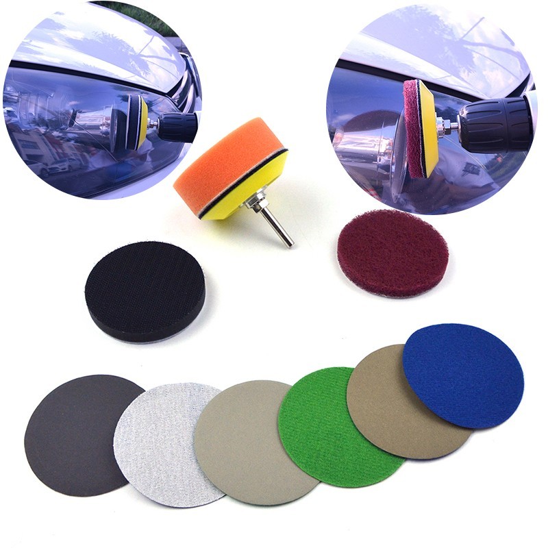 3 Automotive Polishing Set Headlight Repairing Kits Sandpaper Scouring Cloth 1x