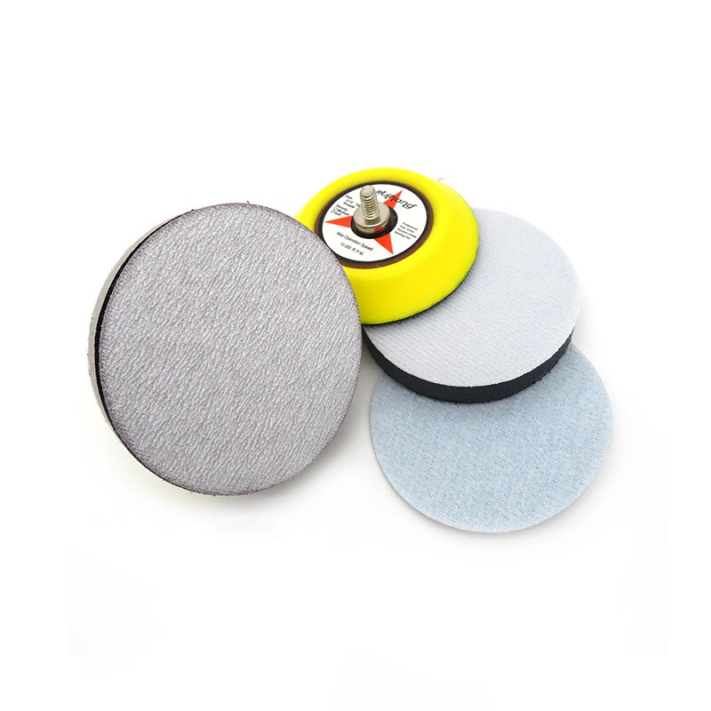 25-180mm 60-1200 Grit Dry Sanding Discs 1″-7″ Hook/Loop Abrasive Sandpaper Pads