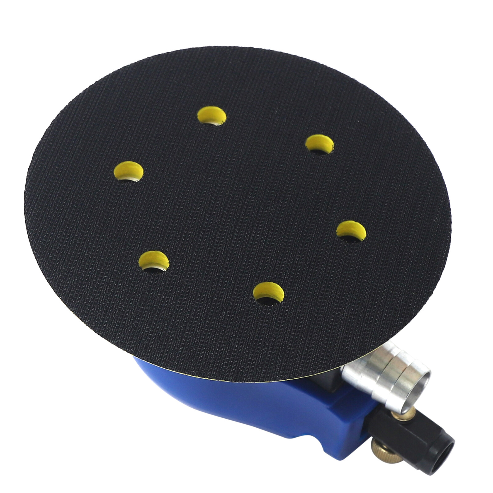 6″ Air Palm Orbital Sander 10000 RPM Dual Action Pneumatic Round Polisher 3 Lbs