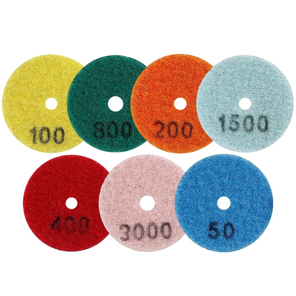 Precise 50mm Diamond Sanding Disc For Ceramic Tile Polishing Dry Grinding