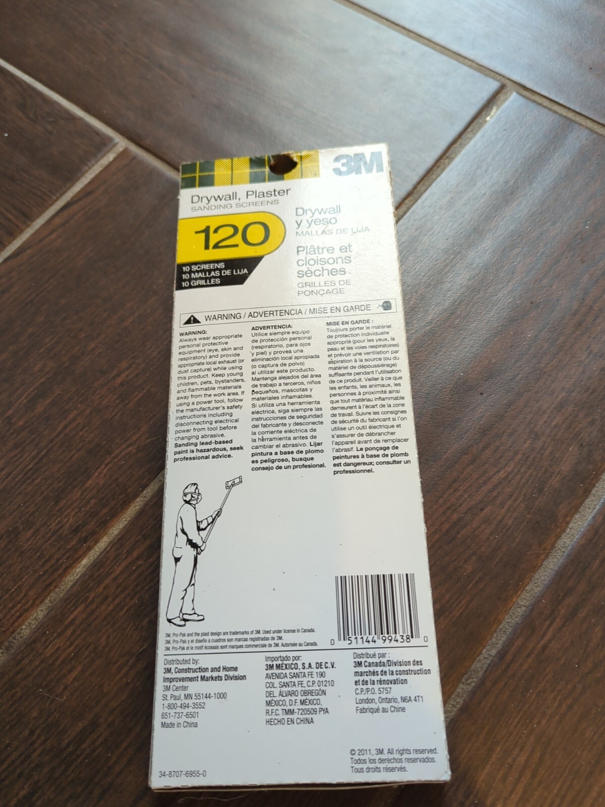 3M Drywall Sanding Screen, 4-3/16 in. x 11-1/4 in.,10 Count (Factory Sealed New)