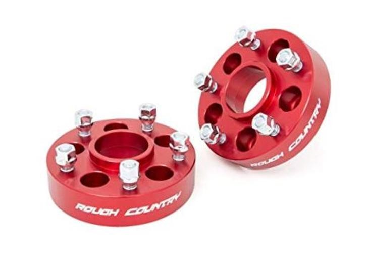 1.5″ Wheel Adapters for 97-06 Jeep Wrangler TJ | 84-01 XJ- 1092RED