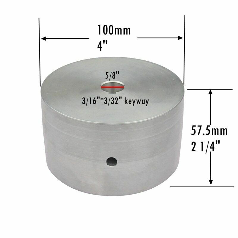1 Pcs Belt Grinder Knife Grinder Wheel Fully Aluminum Contact Active 50/75/100mm