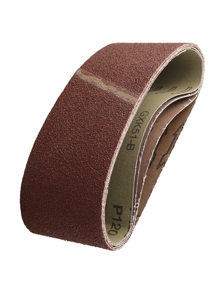 4Pcs 75x457mm 3inx18in Sanding Belts Mixed 40 60 80 120 Grit Sander Power Tools