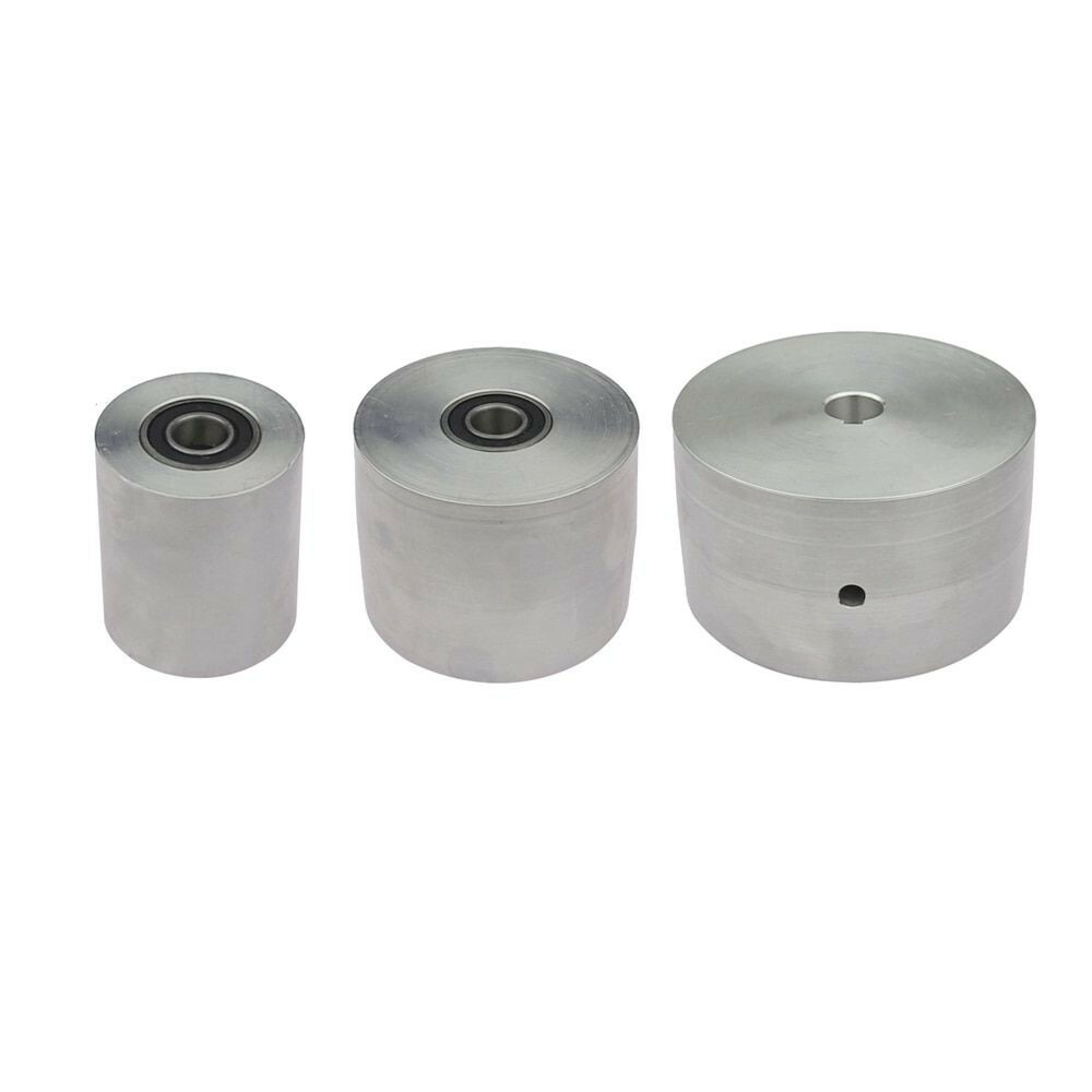 1 Pcs Belt Grinder Knife Grinder Wheel Fully Aluminum Contact Active 50/75/100mm