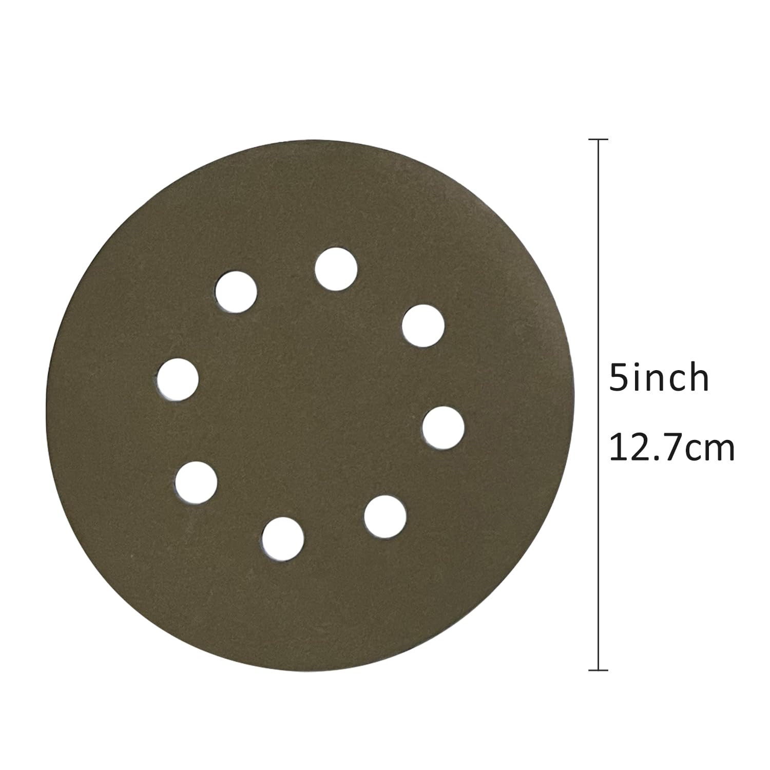 200-10000 Grit Wet Dry Hook Loop Orbital Sander Paper Round Sanding Discs 5inch