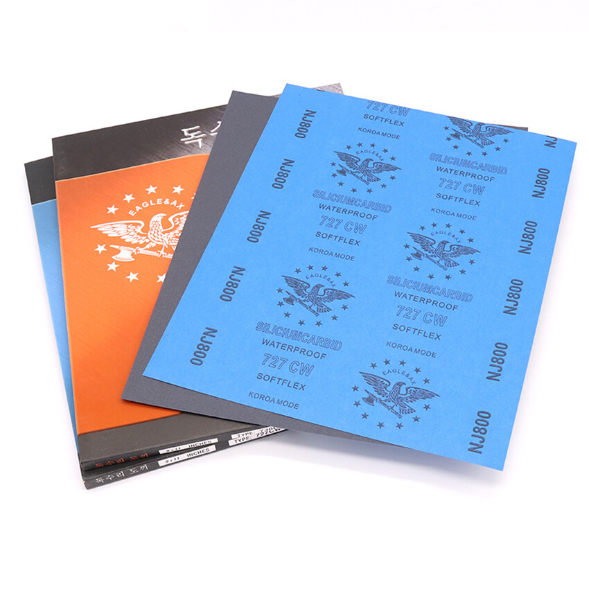 9” x 11” 80-10000 Grit Wet Dry Sandpaper Sanding Paper Sheets Auto Metal Wood