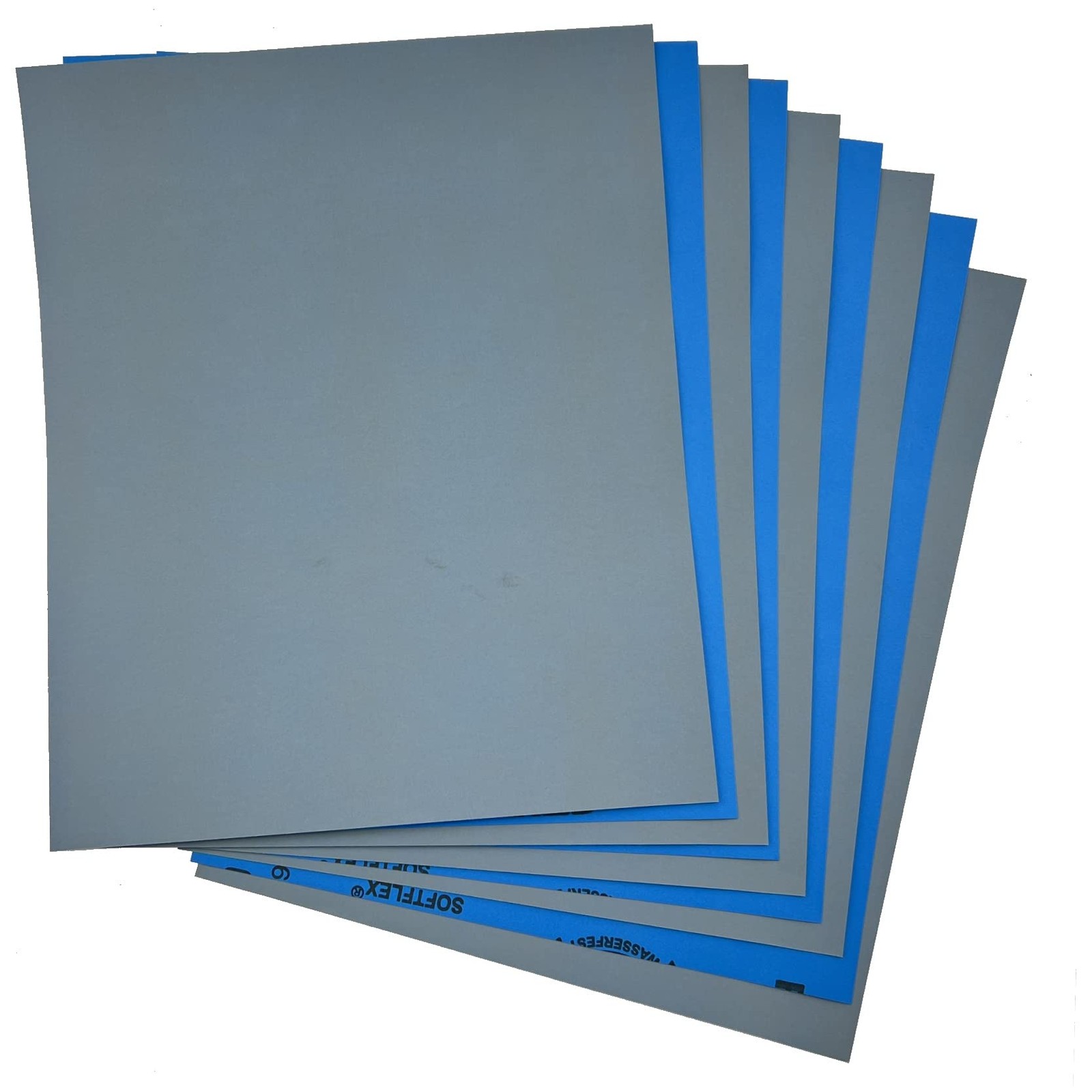 25ct 600 800 1000 Grit Waterproof Silicon Carbide Sandpaper Sheets 9×11″