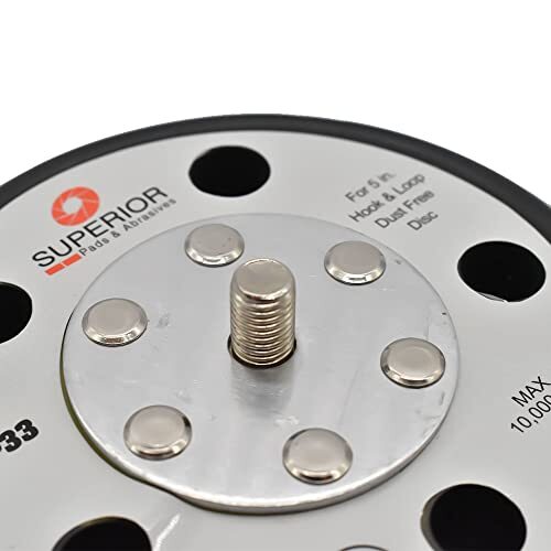 Superior Pads & Abrasives RSP33 5″ Diameter – 5/16″-24 UNF Threaded Shaft Hoo…