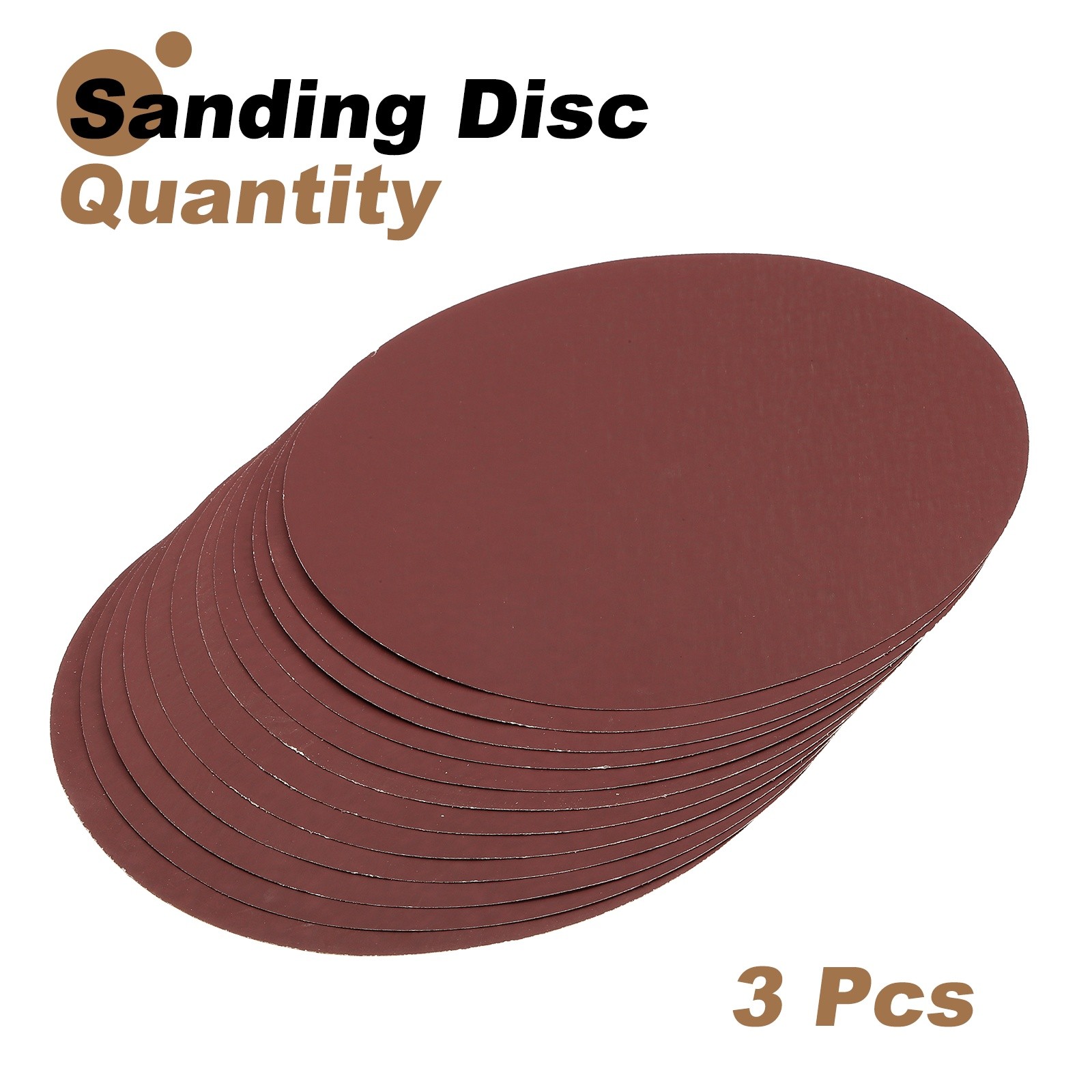 12pcs 10″ PSA Sanding Discs 2000 Grits Aluminum Oxide Sandpapers Self Adhesive