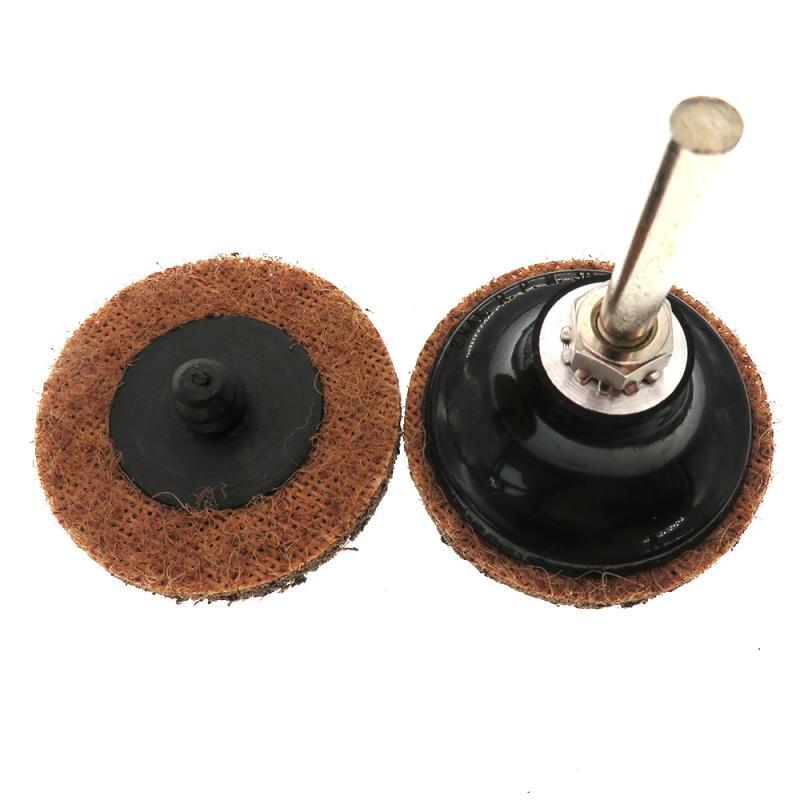 46 pcs 2″ 50mm Type R Roll Lock Quick Change Discs Die Grinder Sanding Pads