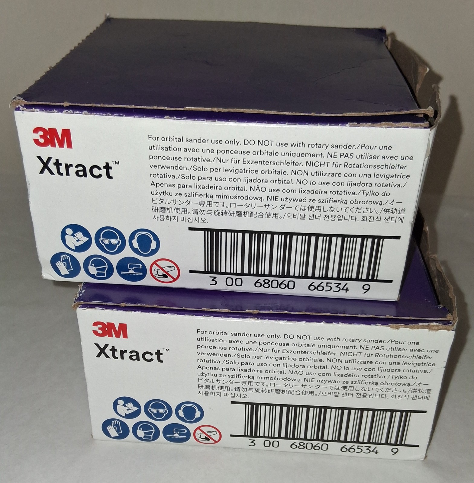 3M Xtract 710W – 66534 – 120+ Orbital Sanding Disks – 2 Boxes of 50 Each