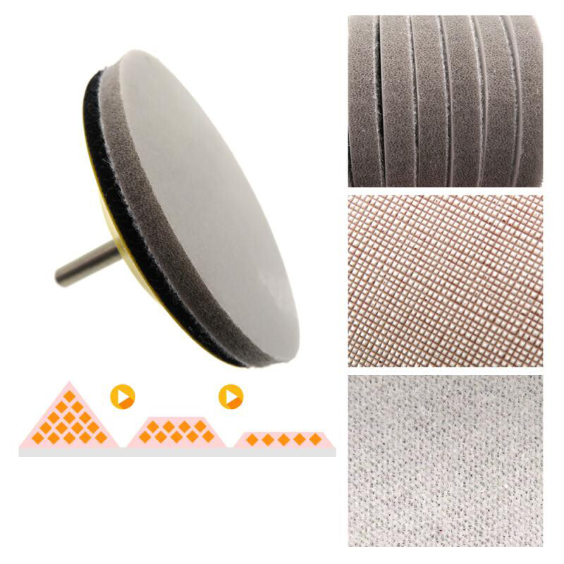 75mm 3″ Inch Sponge Sanding Disc 320-8000 Grit Hook & Loop Sandpaper Wet and Dry