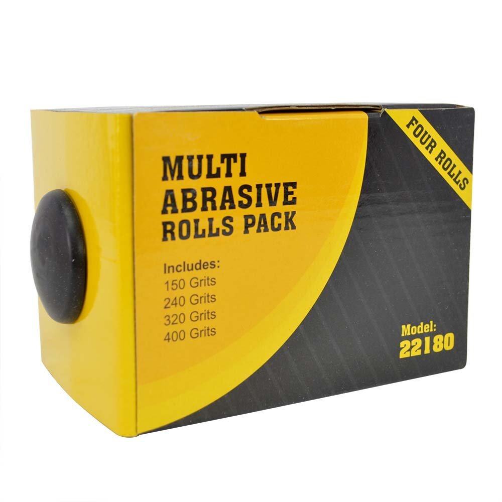 22180 Abrasive 4 Roll Multi Pack