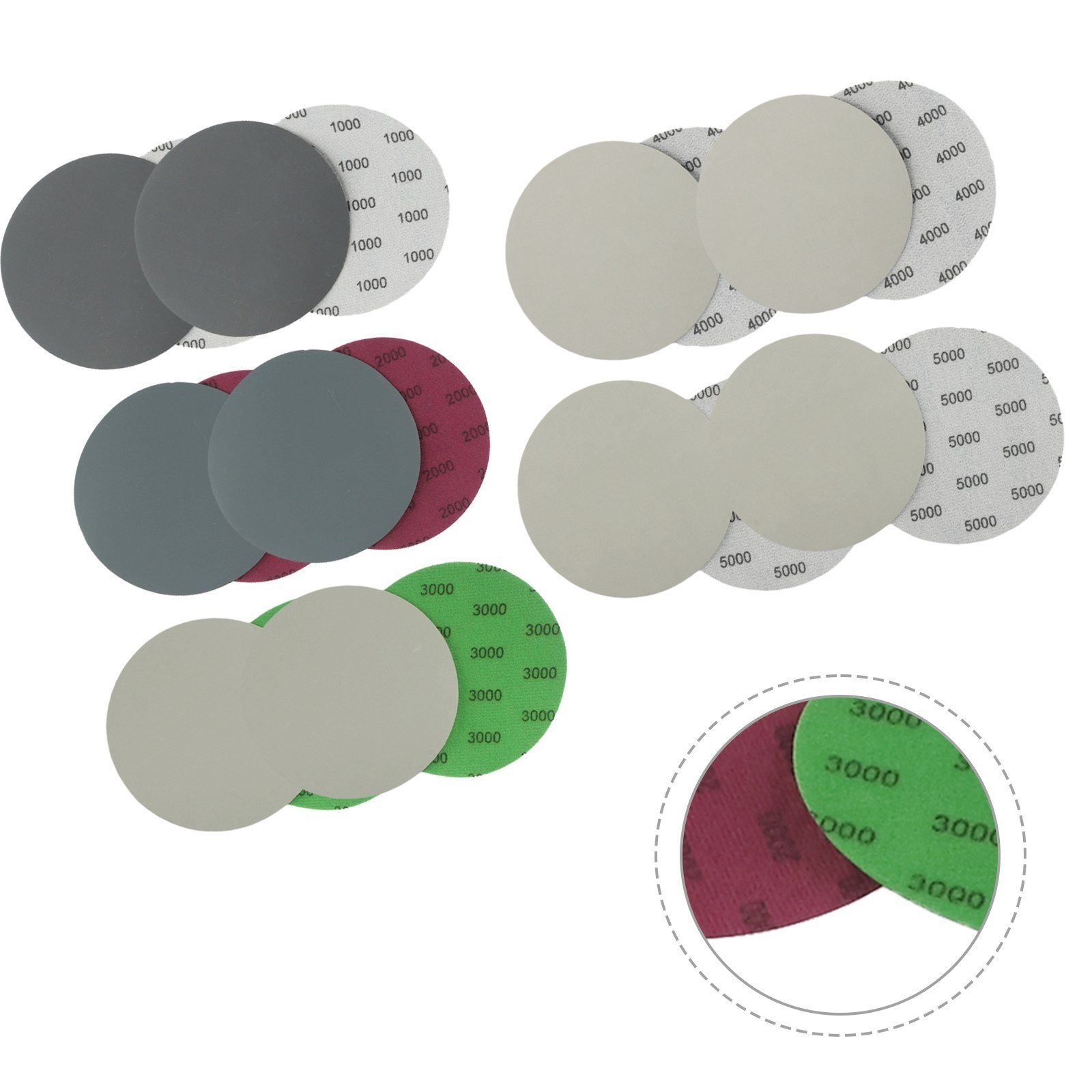 Sandpaper Polishing Sanding Disc Silicon Carbide Waterproof High Quality