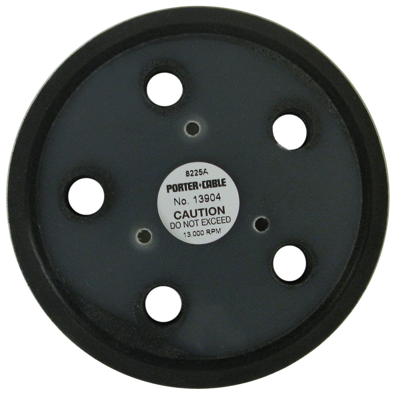 5″ Hook and Loop Standard Pad Sanding Disk for Model 333 Sander 5 Dust Holes