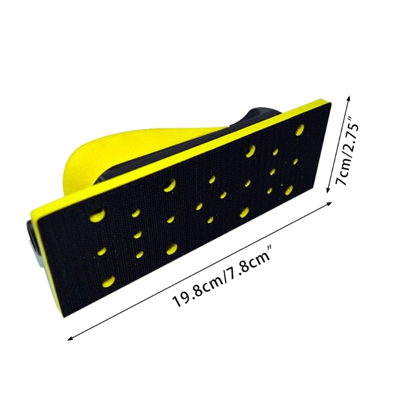 Vacuum Hand Sanding Blocks Multi Hole Hook and Sanding Disc Tool