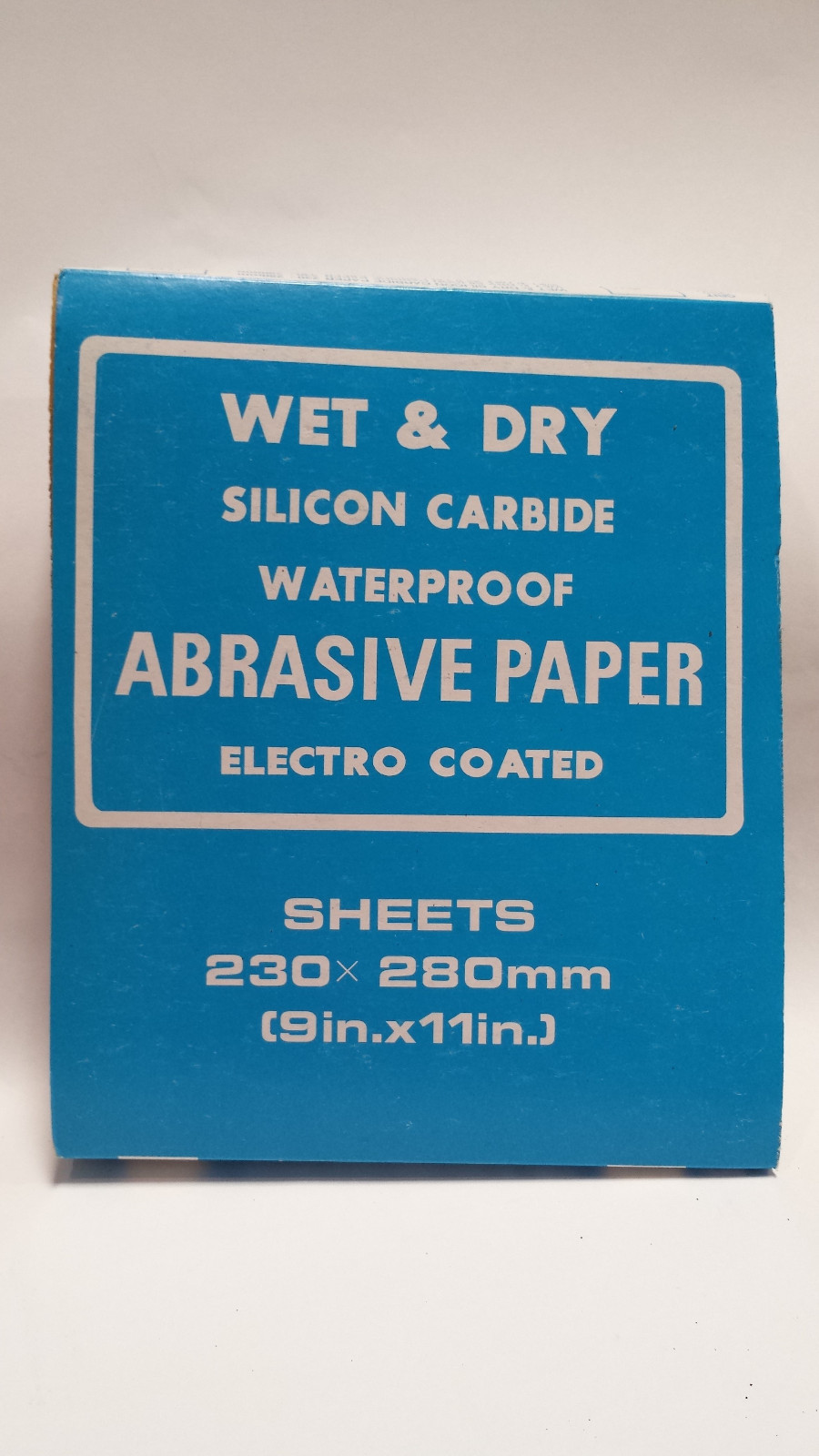 9″ X 11″ SILICON CARBIDE SANDPAPER 50 SHEET PACKS – 180 GRIT