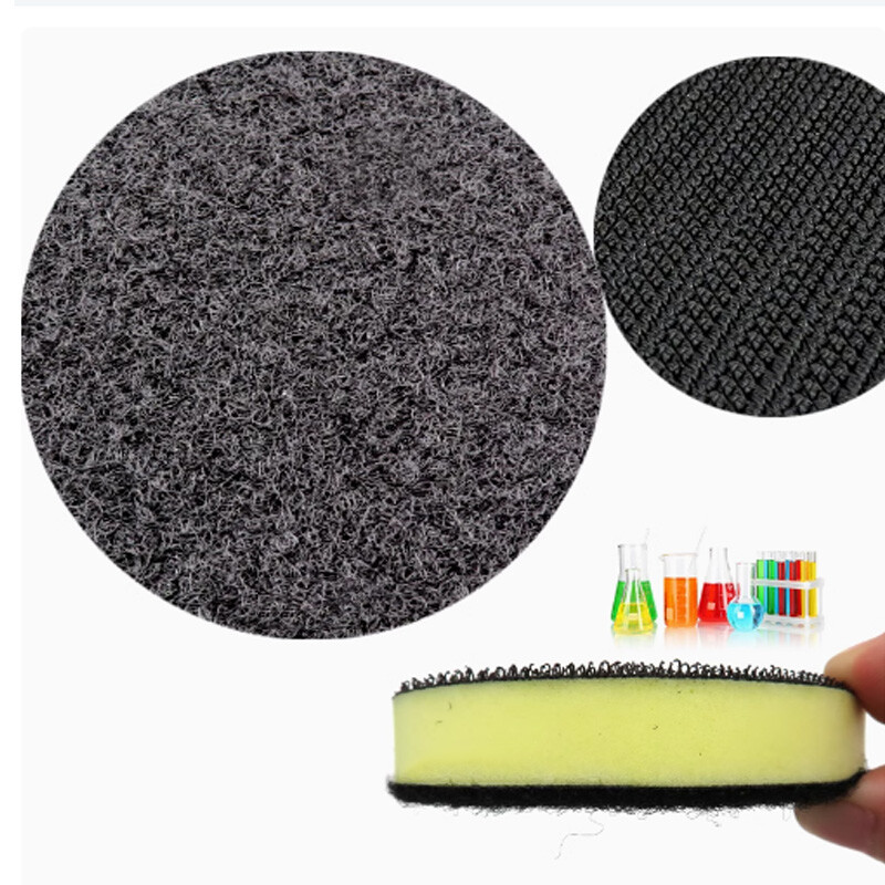 3 Inch 75mm PU Foam Sponge Interface Pad Hook Loop Polishing Buffing Backing