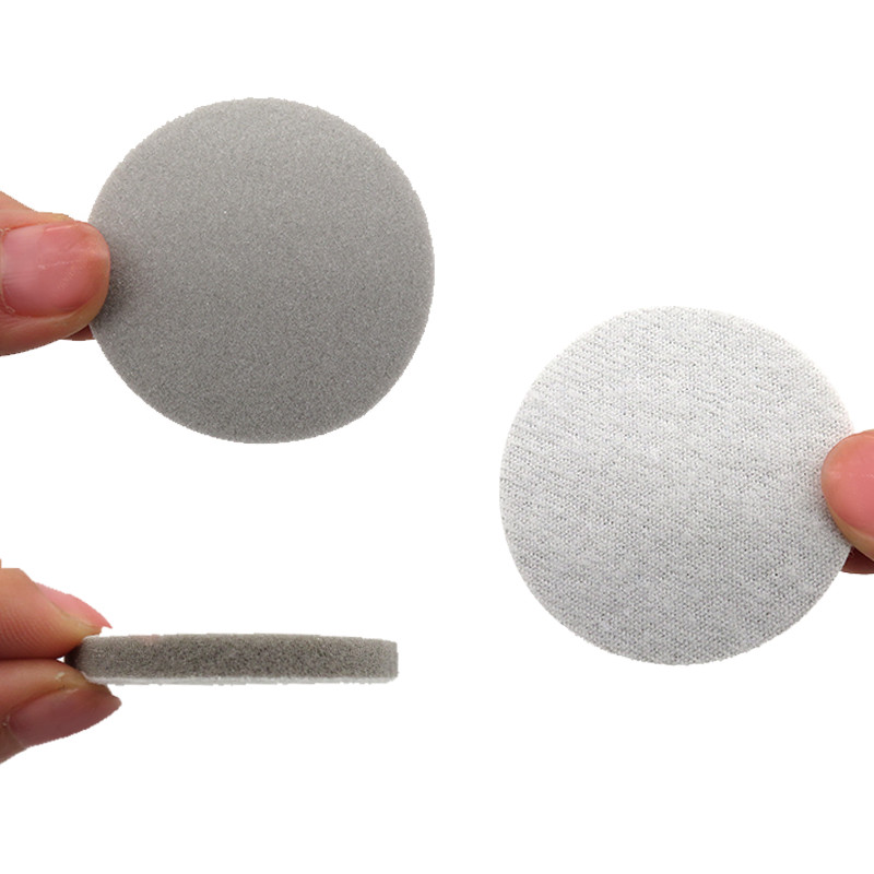75mm 3″ Sanding Discs Wet Dry Hook and Loop Sponge Sandpaper Grit P300 to P3000