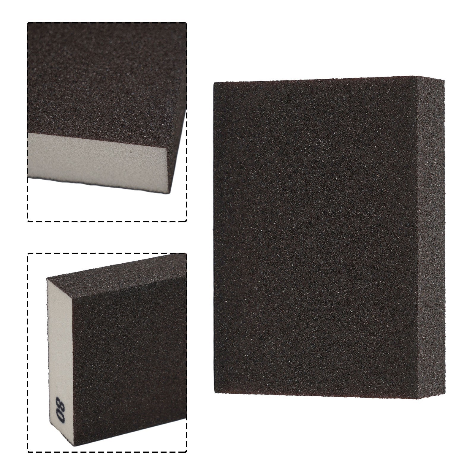 Sanding Sponge Block Tool Reusable Sponge for washable 1pcs Easy To Use