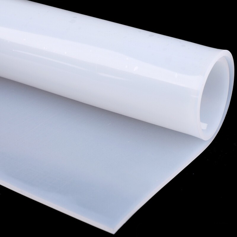 Soft Silicone Rubber Sheet Clear Translucent High Temp Mat Plate Size Various