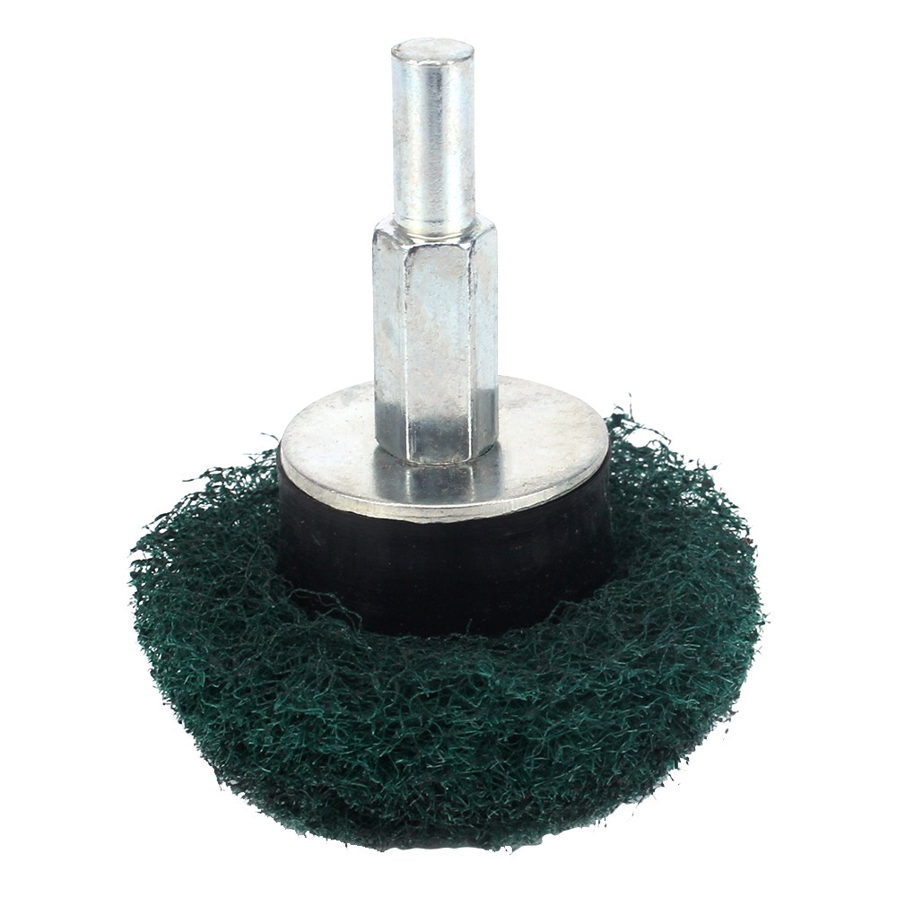 Scouring Pad Grinding Sanding Head Nylon Fiber Polishing Wheel Hand Tool 3pcs