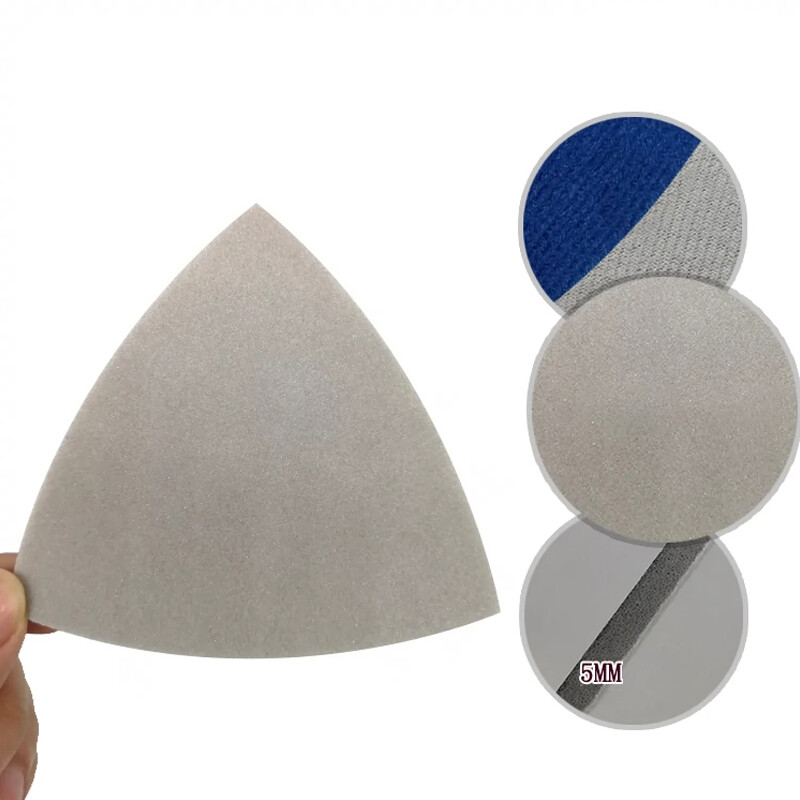90*90*90mm Triangle Sponge Sandpaper Wet And Dry Foam Sanding Disc 300-3000 Grit