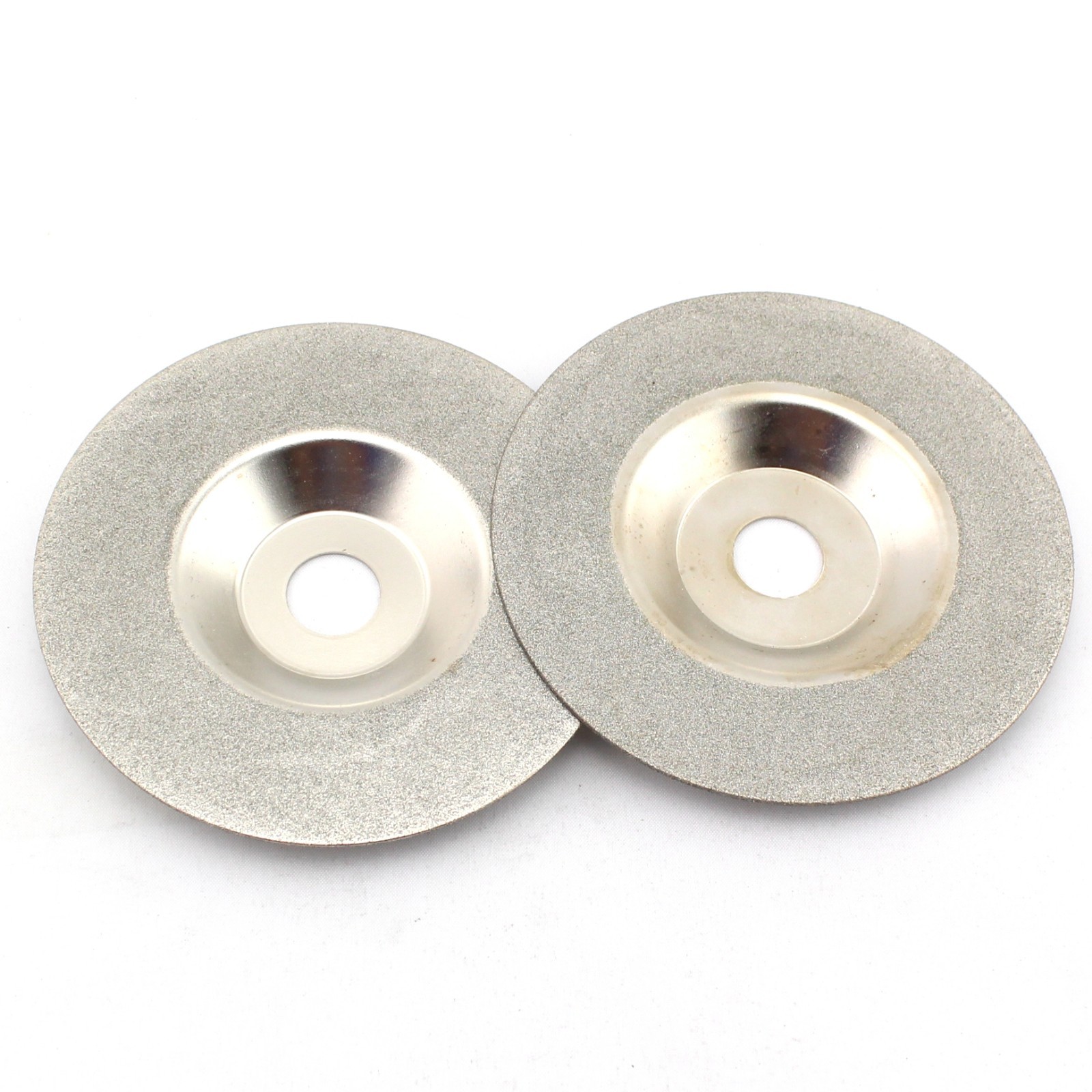 2Pcs 4″ inch Diamond coated grinding grind disc wheel For Angle Grinder Grit 150