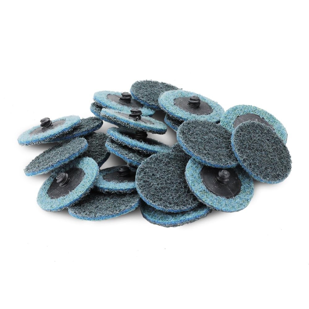 BHA Surface Conditioning Quick Change Discs, 2″ Blue (Fine) Prep Pad – 25 Pack