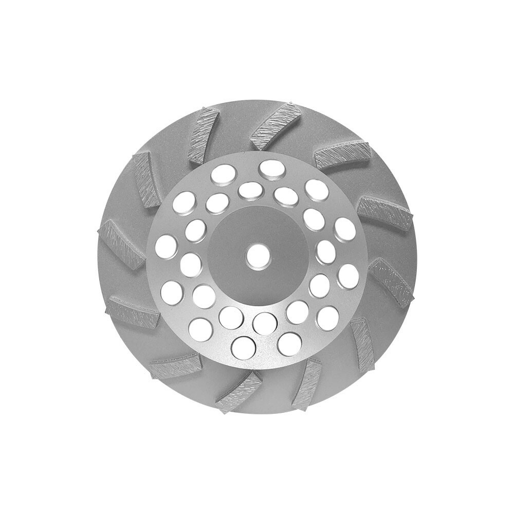 7″ x 5/8″-11 Turbo Cup Wheel Grinding Grinder 12 Segments Wet/Dry For Concrete
