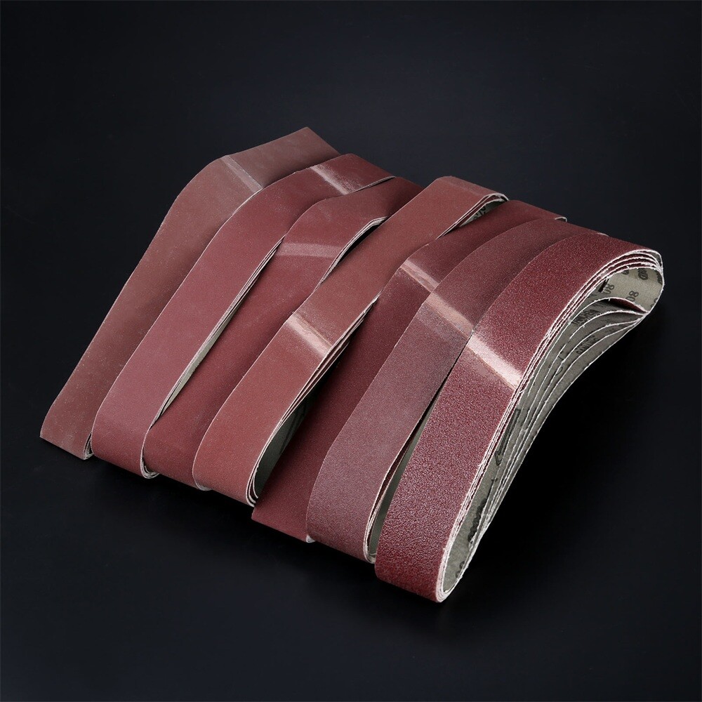 5pcs Sanding Abrasive Belts Polishing Grinding Papers 60#-800# Grit 760mm*40mm