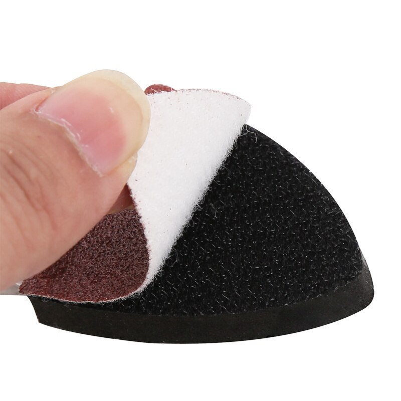 31PCS 40mm Triangular Finger Oscillating Multi Tool Sanding Pads Kits for Bosch