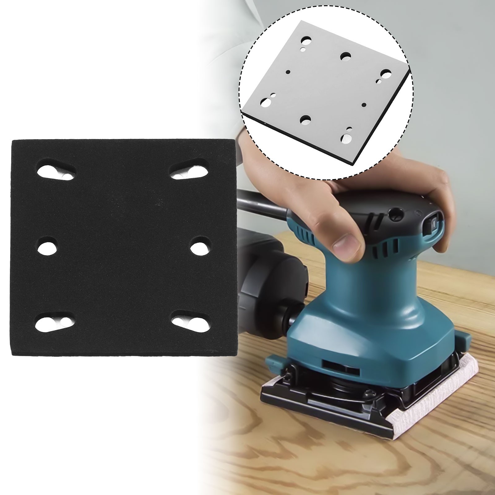 Compatible Sanding Pad for BO4556 Part Number 158324 9 Long Lasting Material