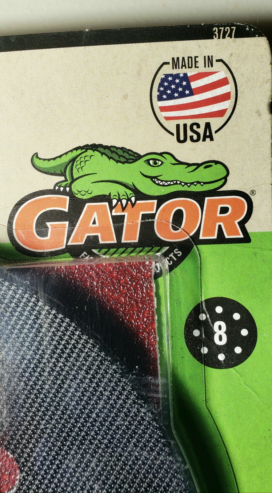 New Old Stock 5″ Hook/ Loop Conversion Kit Gator Finishing Made In USA Sandpaper