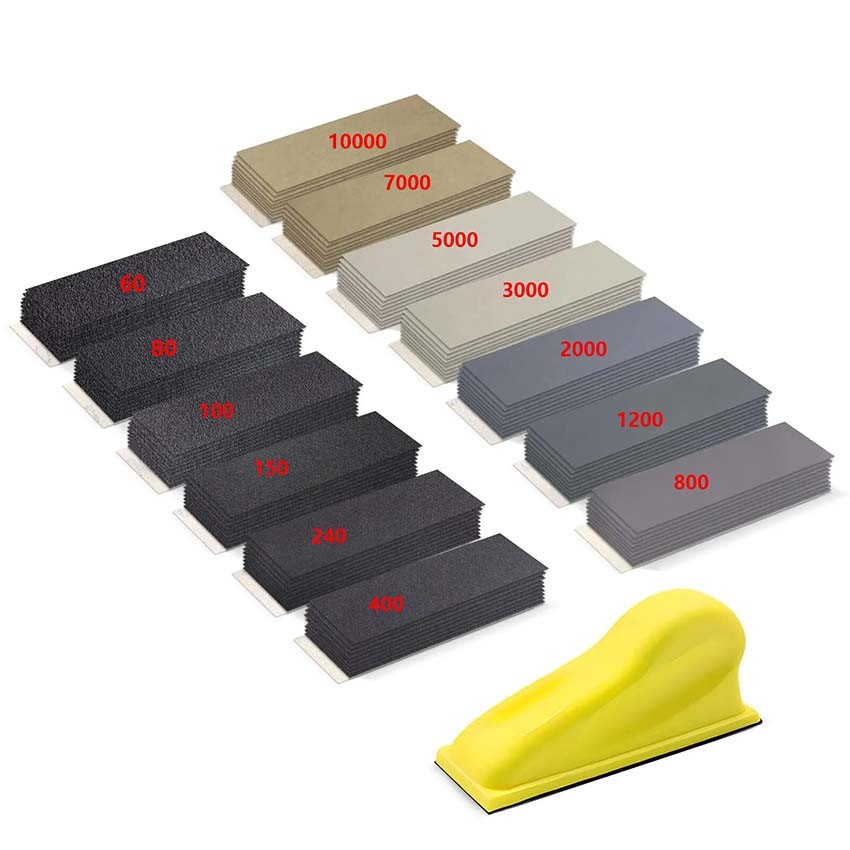 30x93mm Sandpaper 71-Piece Sanding Pad Sanding and Polishing Combination