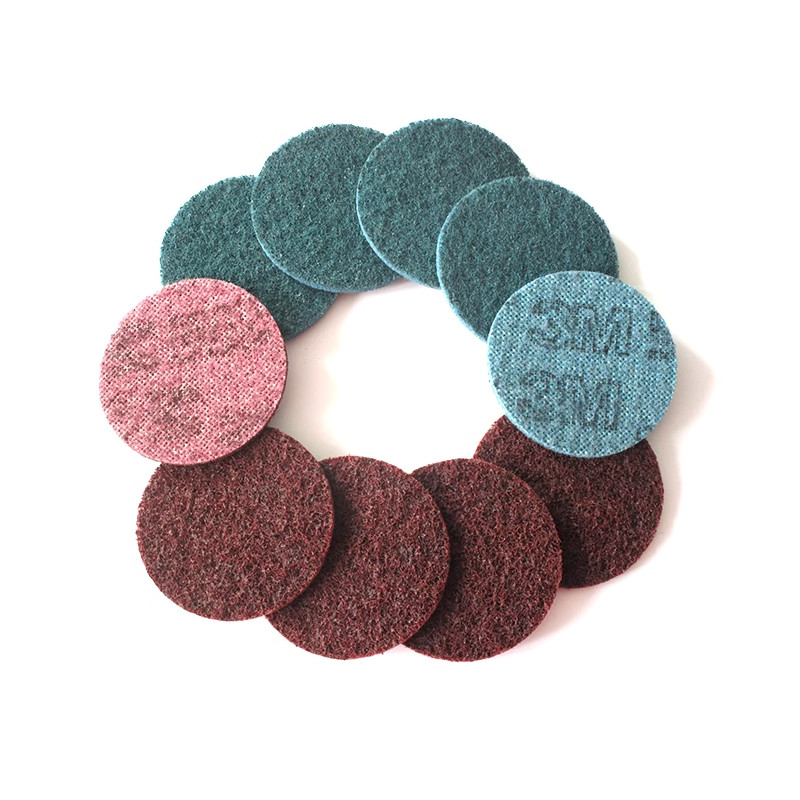 3″ 75mm Nylon Sanding Disc Roll Lock Pad Hook Loop Pads 150 / 320 / 400 Grit