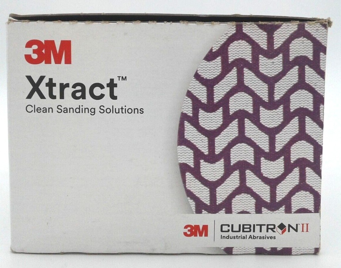 3M Xtract Cubitron II Orbital Sanding Disc Qty 25 710W 80+ 5in/127mm