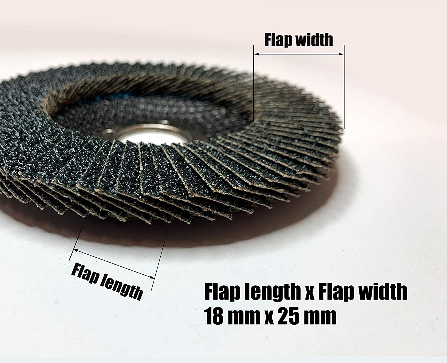 Flap Disc Grinding Wheel 5″ 60 80 Grit 4 1/2″ x 7/8″ German Weilishi