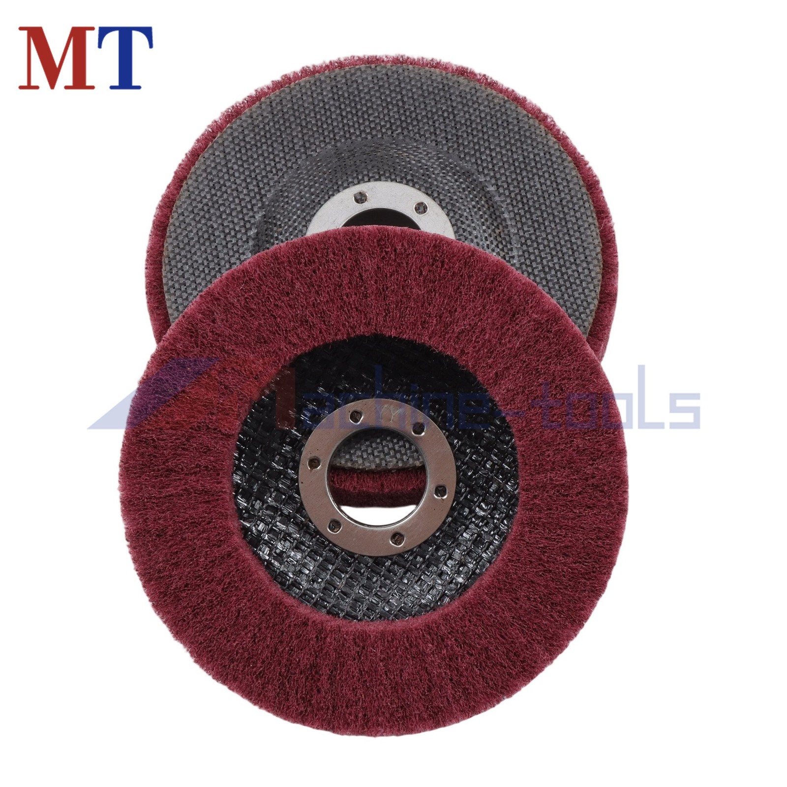 15 Pcs 180/320/600 Grit 4-1/2 Inch Scour Flap Discs Scouring Pad Polishing Wheel