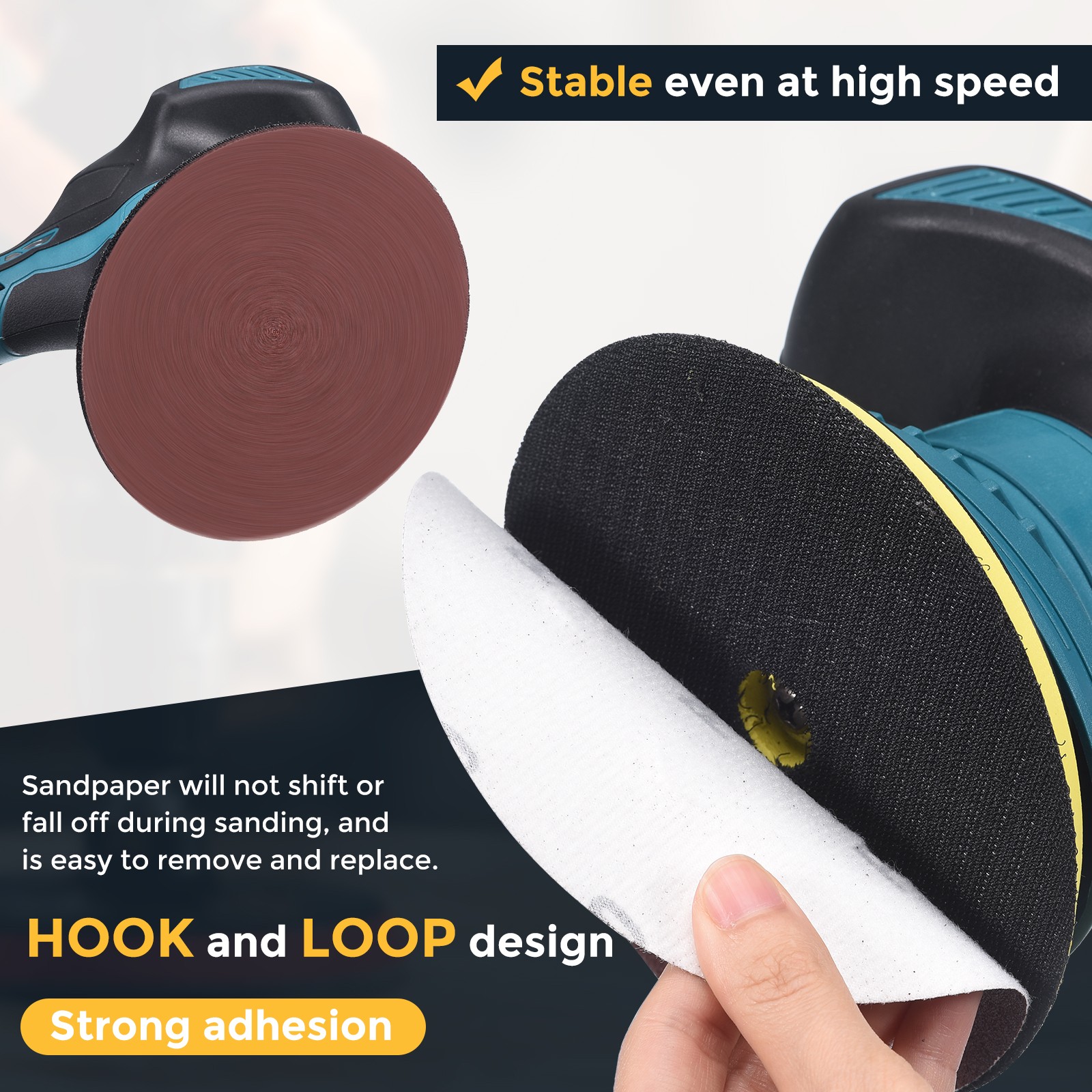 320 Pcs 2 Inch Sanding Disc 40-2000 Grit Assortment Hook and Loop Sandpaper