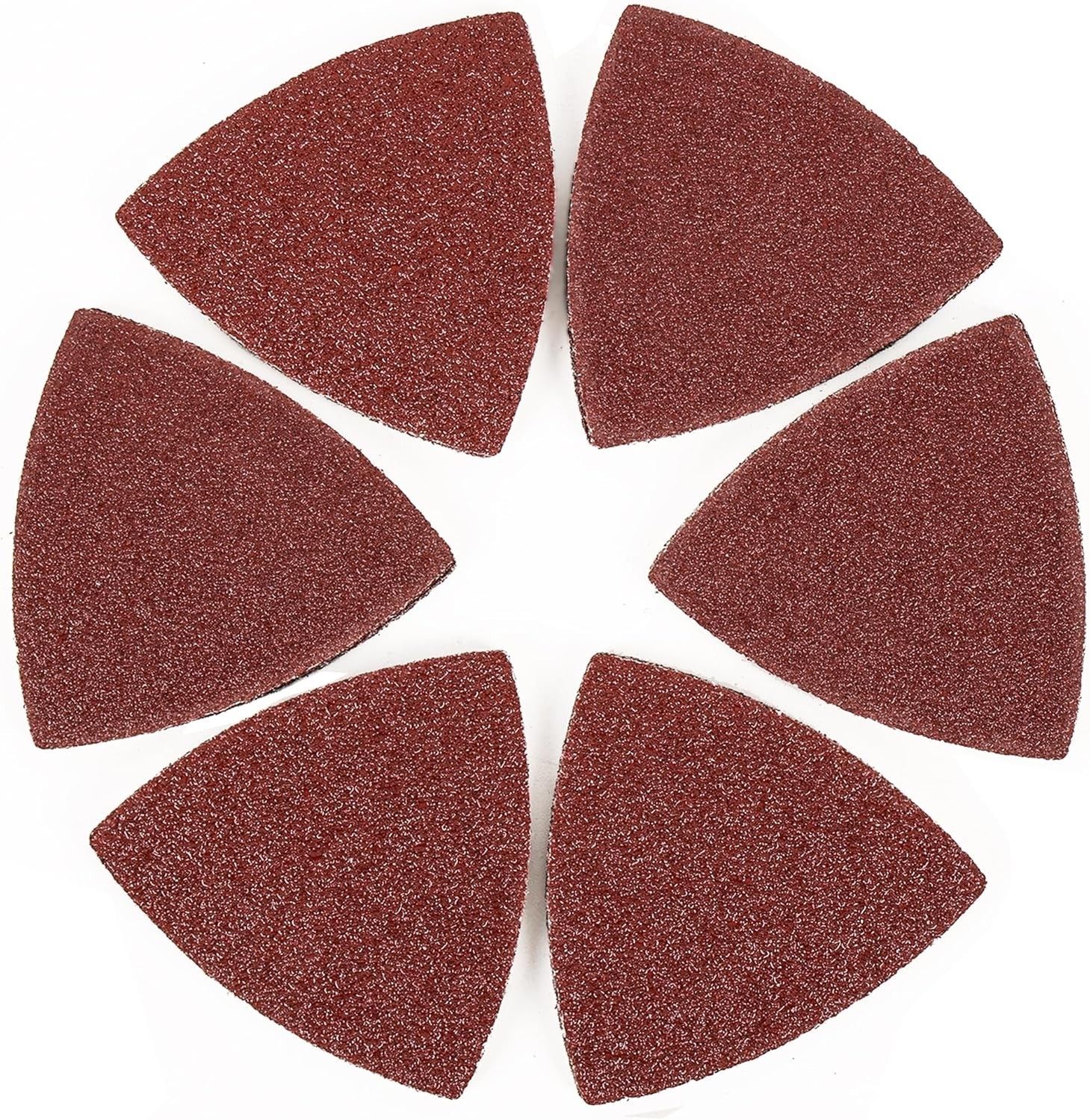 Ceramic Alumina Triangle Sanding Sheet Set – 100 Pack, Perfect for Wood & Metal