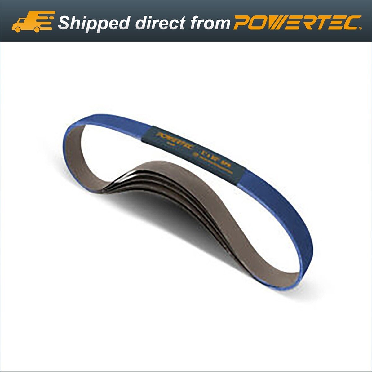 POWERTEC 1×30″ 60 Grit Metal Grinding Zirconia Sanding Belt-6 PK(413006Z-6)